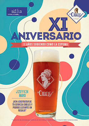 Sifón Bodega & Colmado
XI ANIVERSARIO SIFÓN BODEGA & COLMADO
11 años cuidando tu lado más gourmet.
Jueves 23 y viernes 24 de mayo.